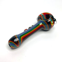 Fat Bottom - Lined Spoon Rainbow