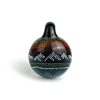 JH Glass • Mountain Dotwork Pendant #1