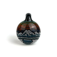 JH Glass • Mountain Dotwork Pendant #2