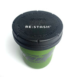 RE:STASH Jar Ignite Logo Olive
