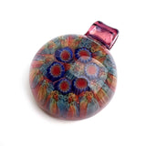 Heathbar • Round Murrine Pendant #2